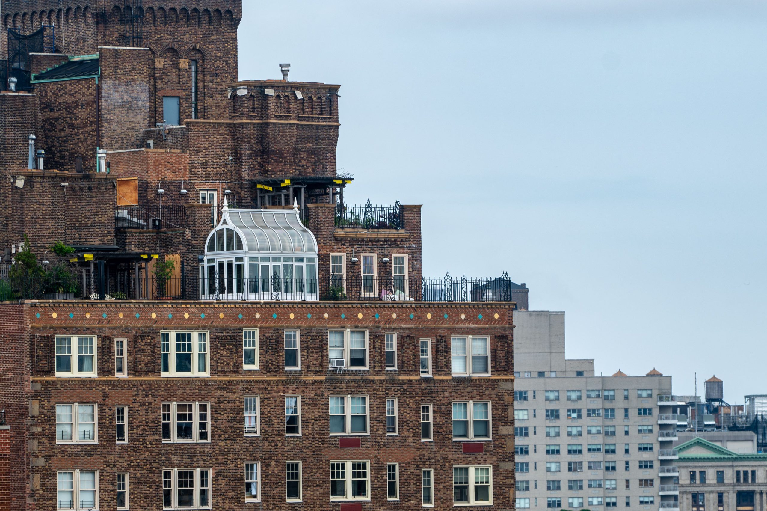 Architecture historique en brique New York City